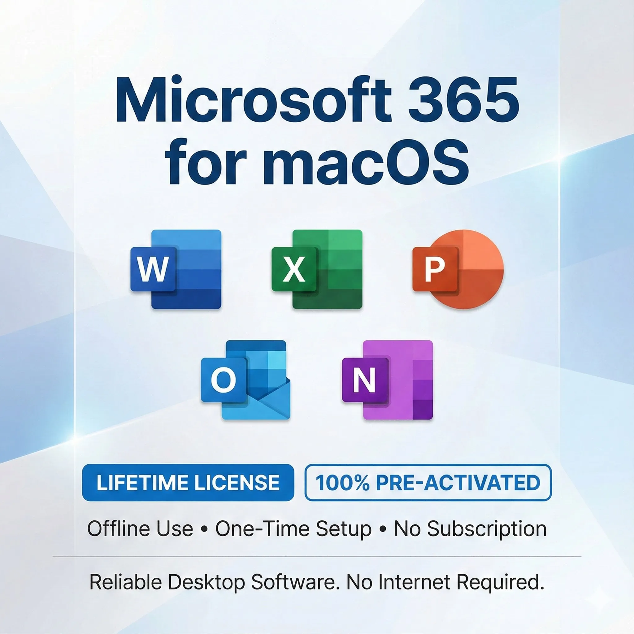 Microsoft 365 For MacOS Lifetime Validity