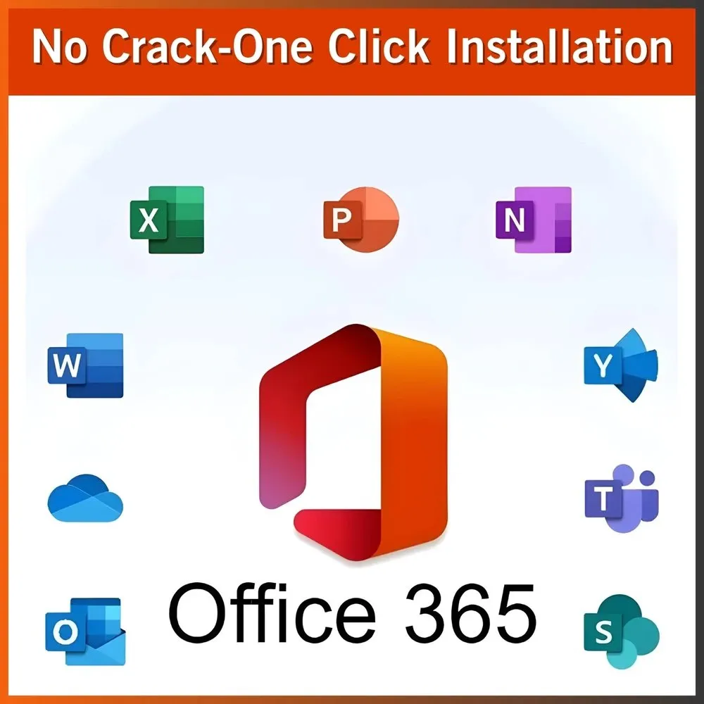 Microsoft Office 365 – Pre-Activated Lifetime ( Windows Only)